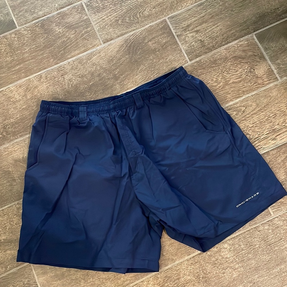 Navy Blue Columbia Swim Shorts